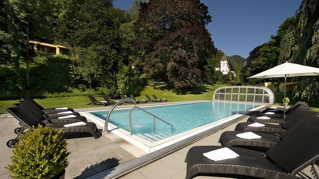Hotel Schloss Ragaz Bad Ragaz Bagian luar foto