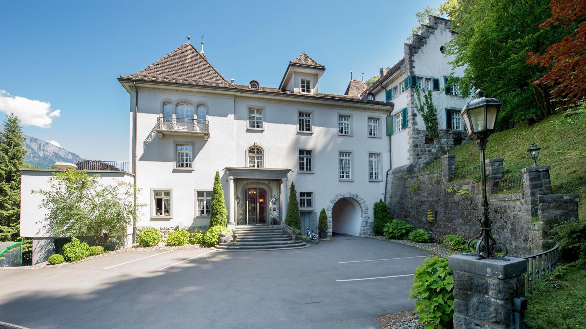 Hotel Schloss Ragaz Bad Ragaz Bagian luar foto